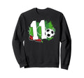 11Th Birthday Soccer Eleven Year Sweatshirt - Streetwear Style for Adults - T-Shirt, Sweatshirt, Hoodie