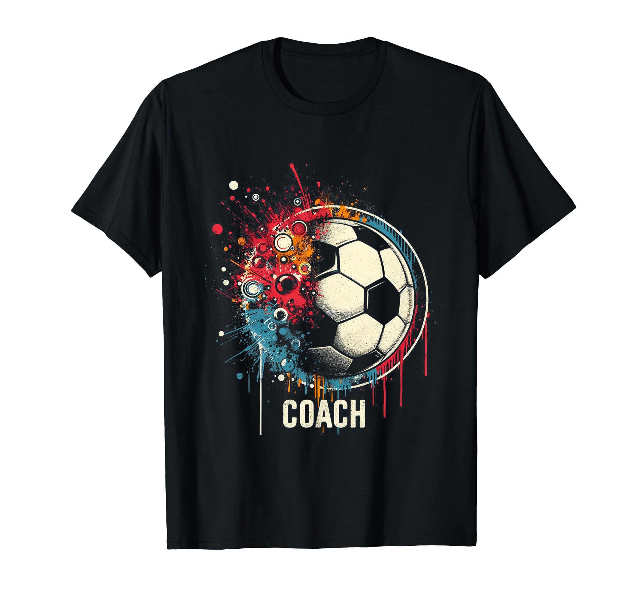Soccer Coach Training Coaching Football T-Shirt - Graphic Print for Adults - T-Shirt, Sweatshirt, Hoodie