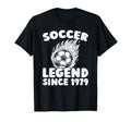 Born 1979 Sports Team Player Soccer T-Shirt - Casual Everyday Wear Unisex - T-Shirt, Sweatshirt, Hoodie