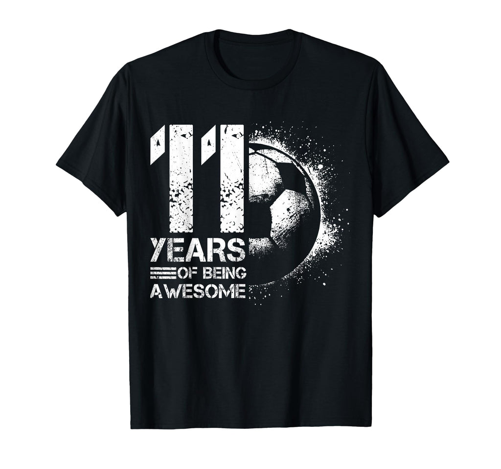 11Th Birthday Soccer Player Football T-Shirt - Novelty Apparel for Adults - T-Shirt, Sweatshirt, Hoodie