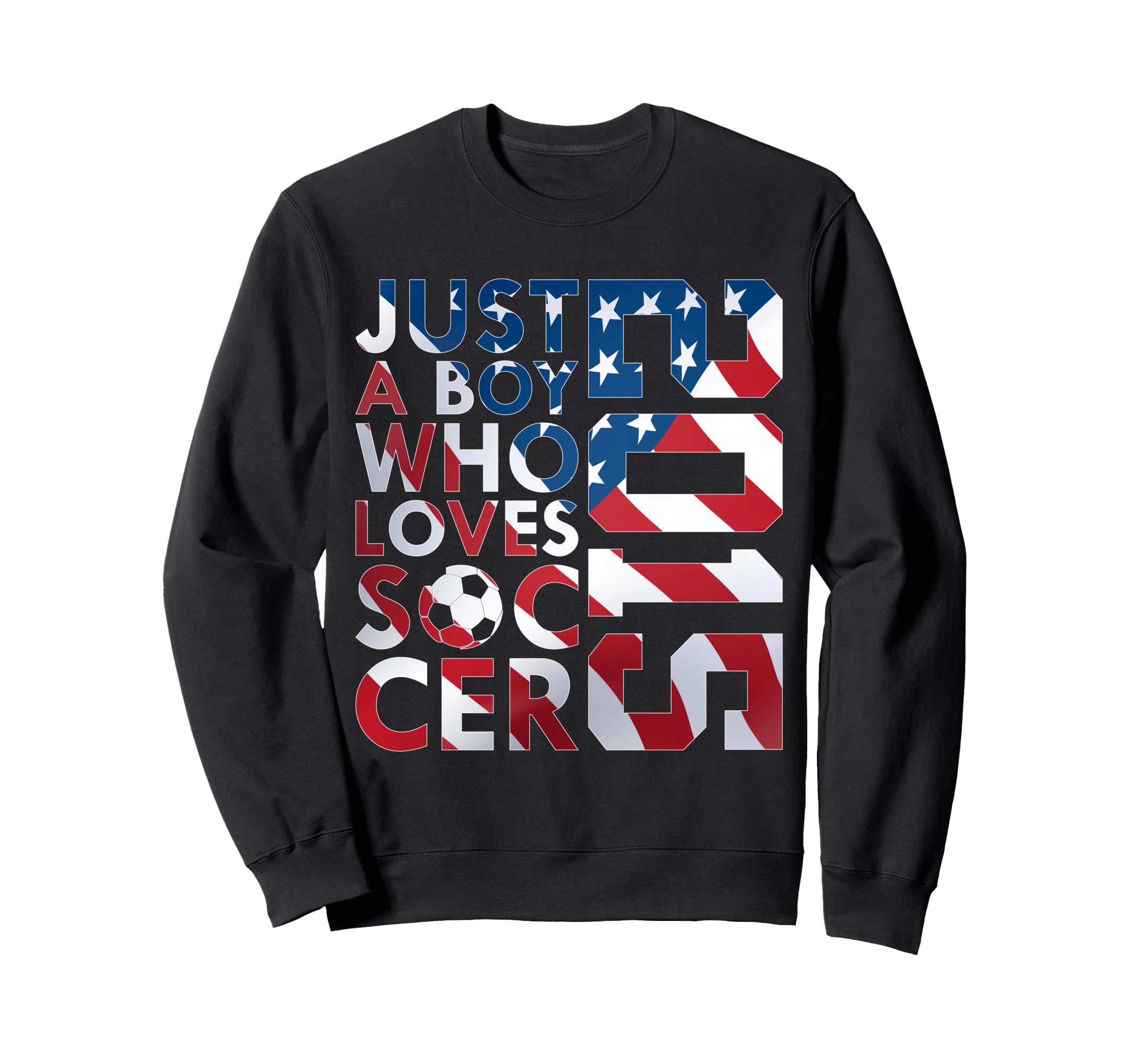 2015 Just Who Loves Soccer Sweatshirt - Casual Everyday Wear Men Women - T-Shirt, Sweatshirt, Hoodie