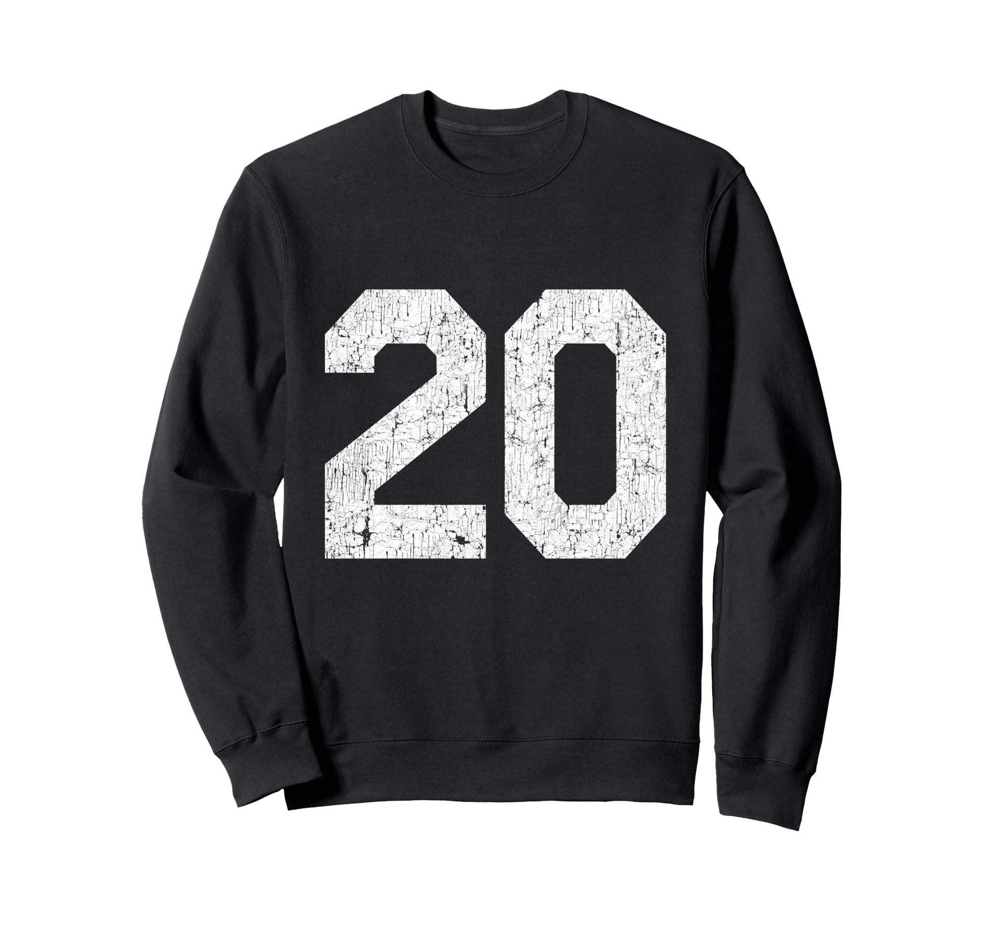 Jersey Uniform Number 20 20Th Sweatshirt - Custom Art Print for Adults - T-Shirt, Sweatshirt, Hoodie