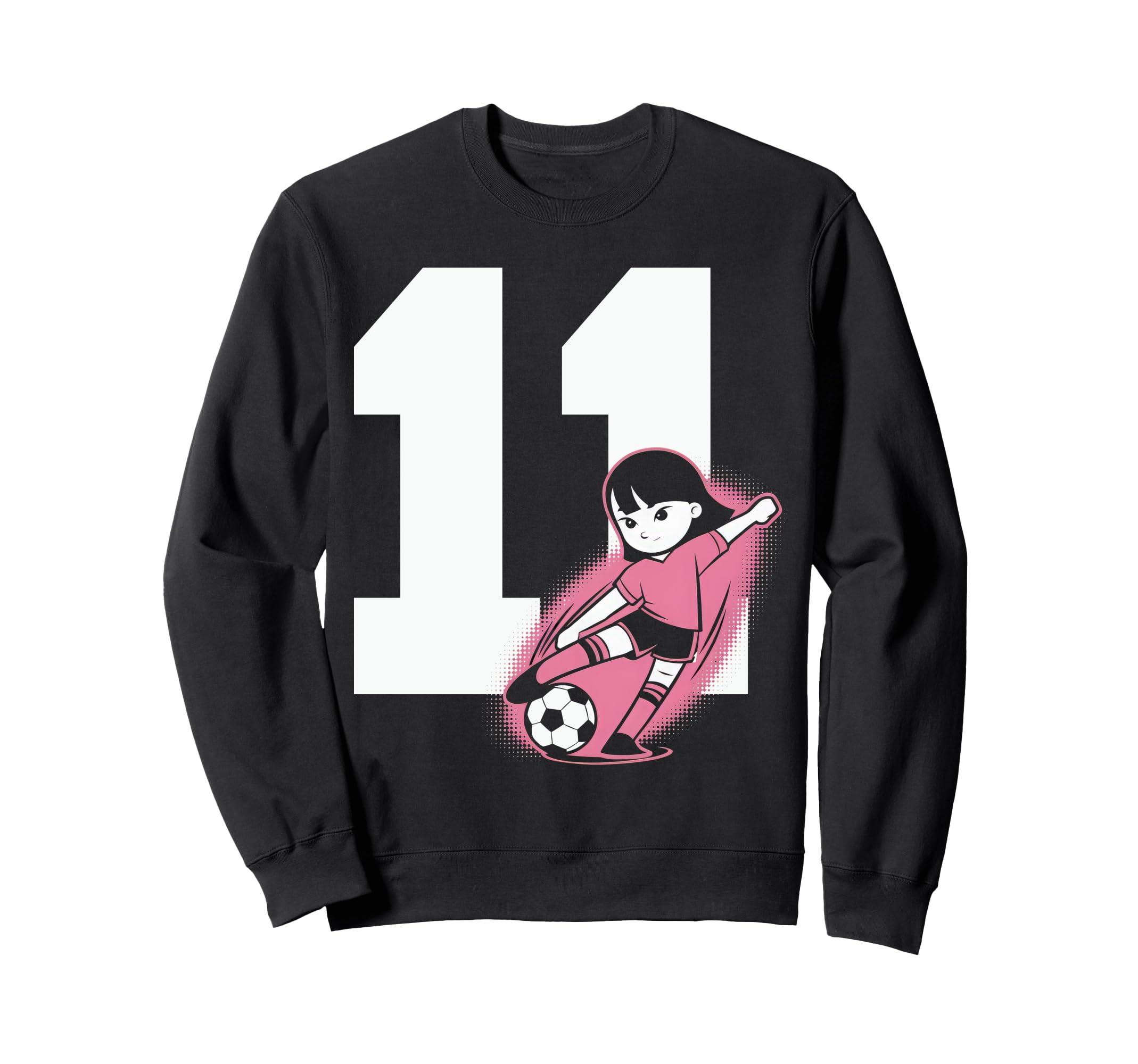 11 Soccer Birthday Gift Soccer Fan Sweatshirt - Fun Novelty Design Unisex - T-Shirt, Sweatshirt, Hoodie