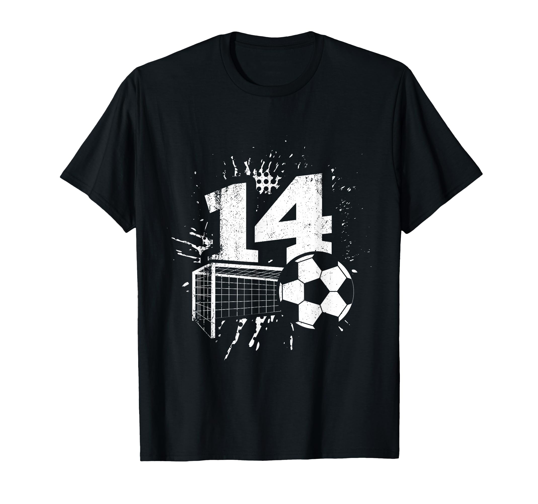 14Th Birthday Soccer Player Football 14 T-Shirt - Aesthetic Graphic Unisex - T-Shirt, Sweatshirt, Hoodie