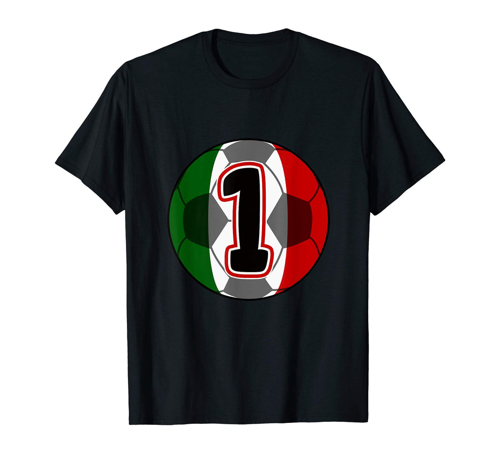 1 Year Old Birthday Mexican Soccer T-Shirt - Trendy Graphic for Adults - T-Shirt, Sweatshirt, Hoodie