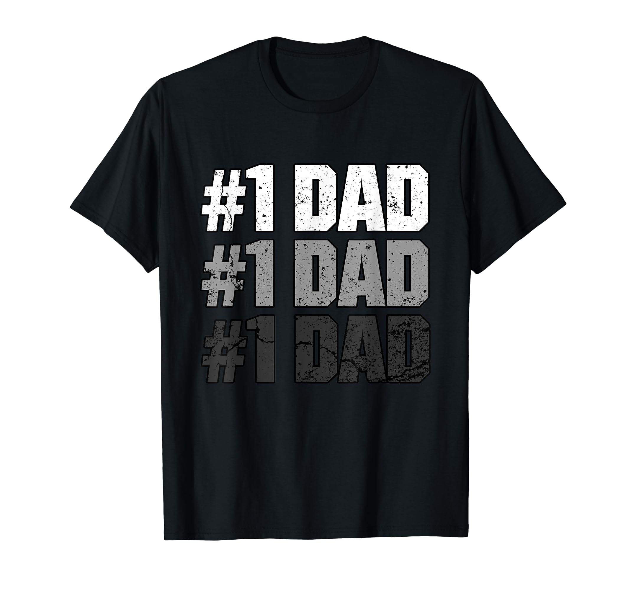 1 Dad Best Dad Ever Dad T-Shirt - Aesthetic Graphic for Adults - T-Shirt, Sweatshirt, Hoodie