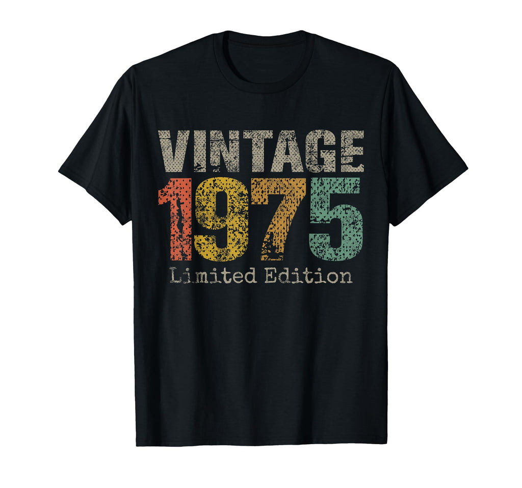 1975 Text 51St Birthday Gift 51 T-Shirt - Casual Everyday Wear Men Women - T-Shirt, Sweatshirt, Hoodie