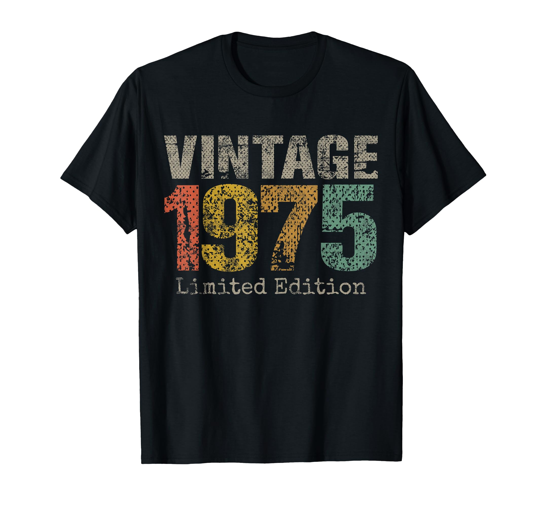 1975 Text 51St Birthday Gift 51 T-Shirt - Casual Everyday Wear Men Women - T-Shirt, Sweatshirt, Hoodie