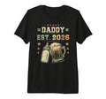 Mens Daddy Est 2026 First Time T-Shirt - Streetwear Style for Adults - T-Shirt, Sweatshirt, Hoodie