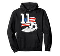 11 Soccer Birthday Gift Soccer Fan Sports Hoodie - Novelty Apparel Unisex - T-Shirt, Sweatshirt, Hoodie