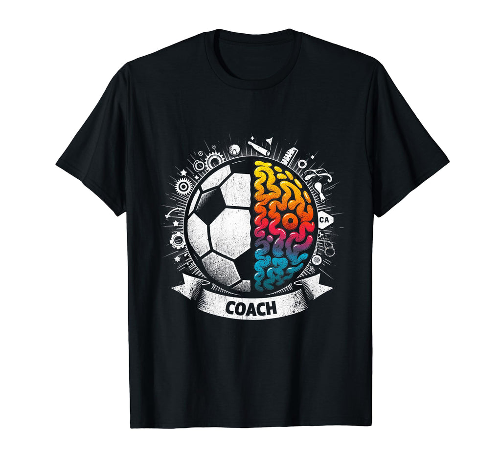 Soccer Coach Training Coaching T-Shirt - Trendy Graphic for Adults - T-Shirt, Sweatshirt, Hoodie