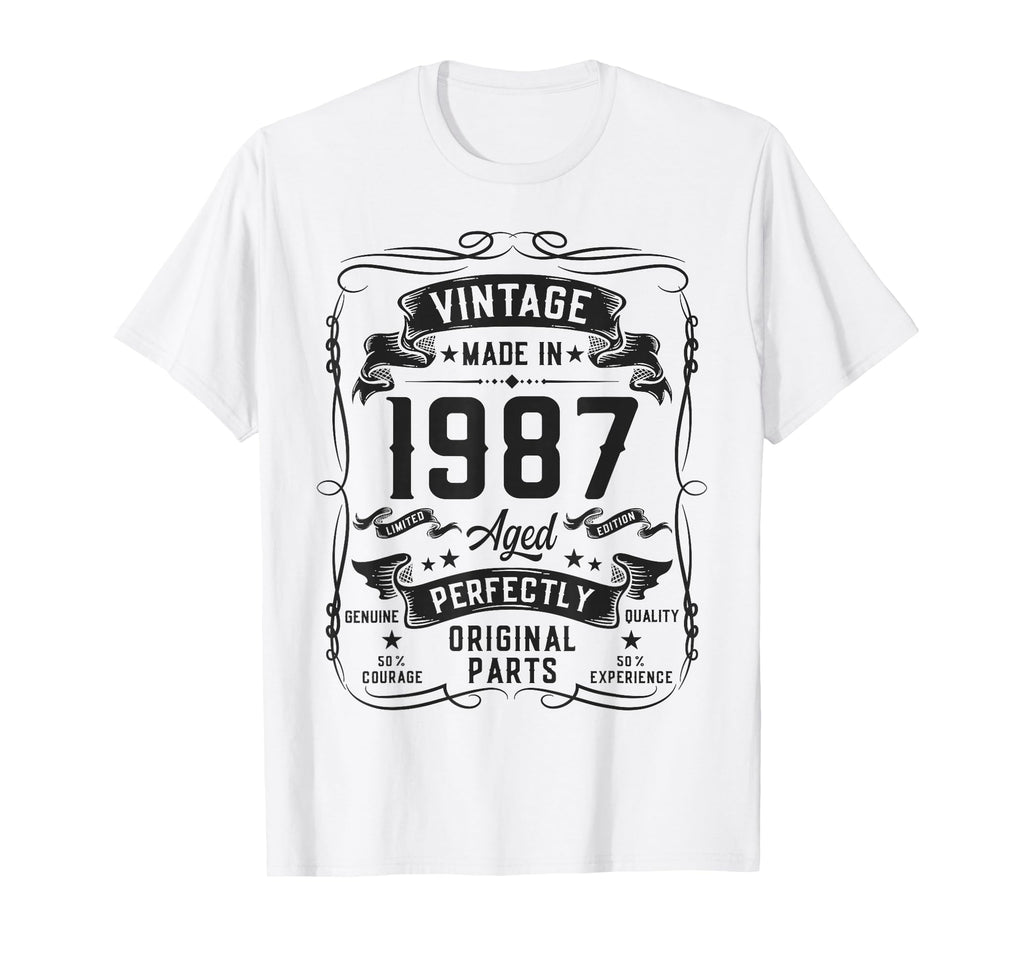 1987 39Yr 39Th Birthday Gifts 39 T-Shirt - Minimalist Print for Adults - T-Shirt, Sweatshirt, Hoodie