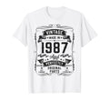 1987 39Yr 39Th Birthday Gifts 39 T-Shirt - Minimalist Print for Adults - T-Shirt, Sweatshirt, Hoodie