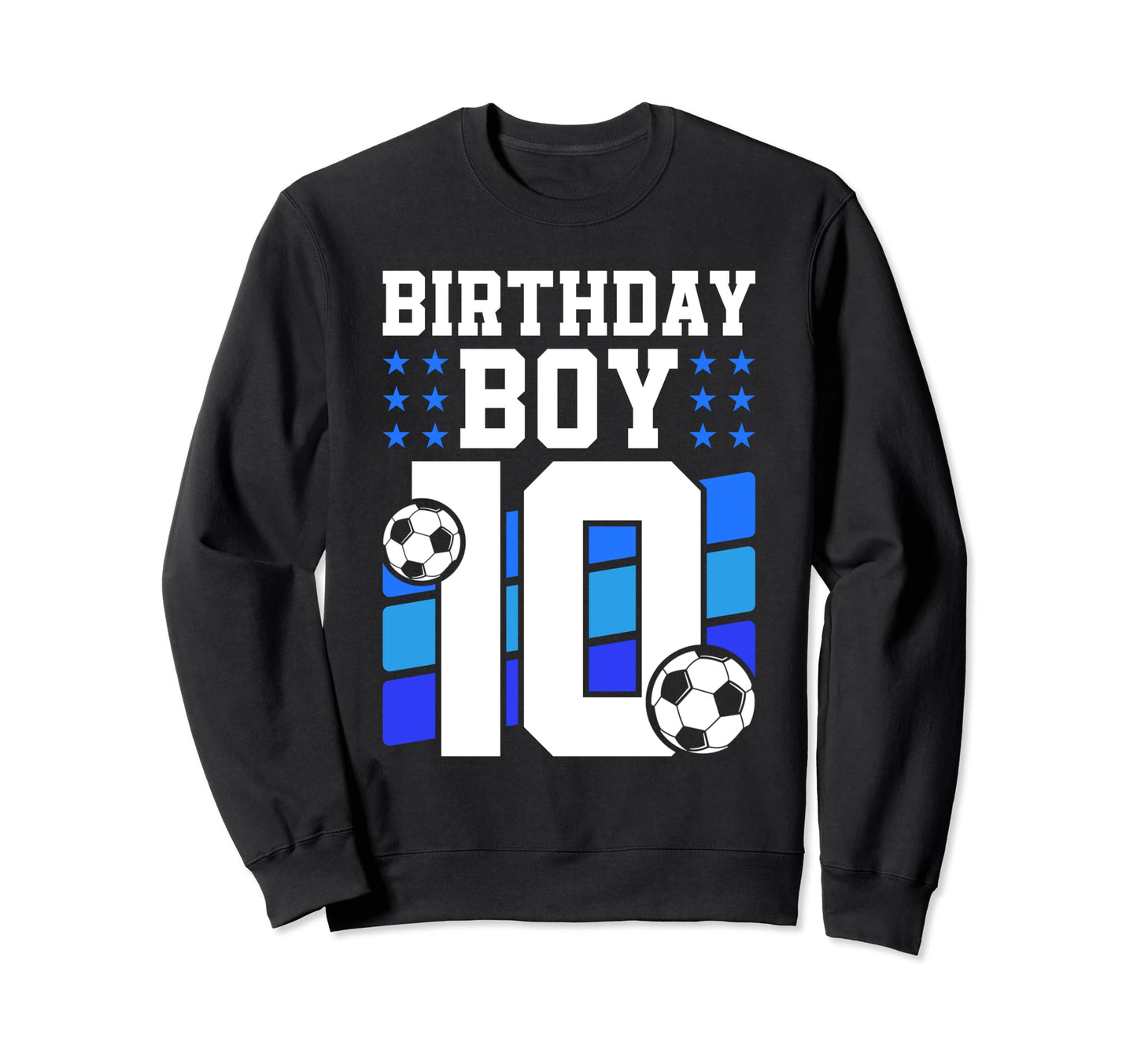 10 Years Old 10Th Birthday Gift Bday Sweatshirt - Graphic Print for Adults - T-Shirt, Sweatshirt, Hoodie