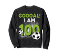100Th Birthday Soccer Theme Sweatshirt - Casual Everyday Wear Unisex - T-Shirt, Sweatshirt, Hoodie