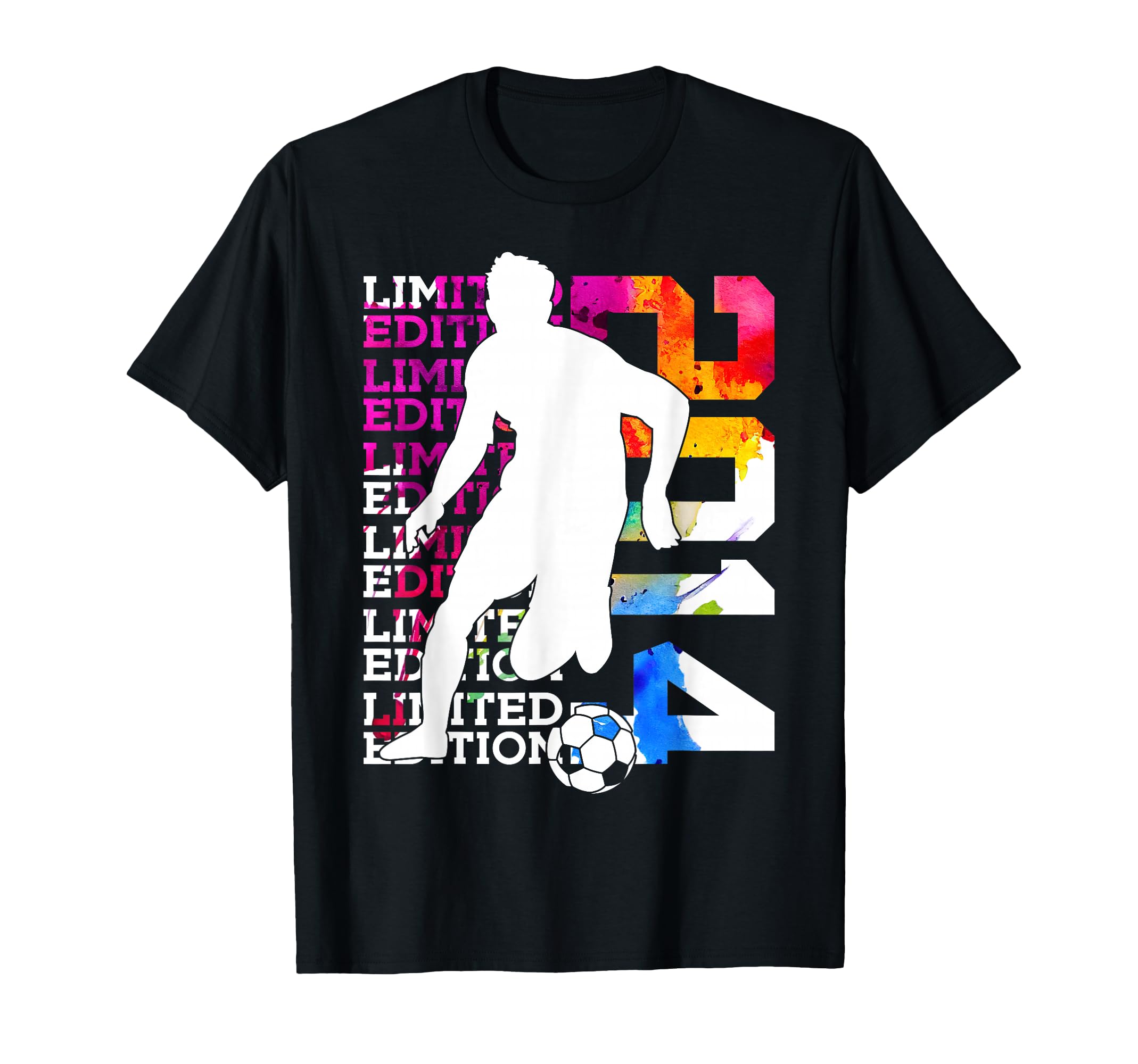 2014 12 Years Soccer 12Th Birthday T-Shirt - Custom Art Print for Adults - T-Shirt, Sweatshirt, Hoodie