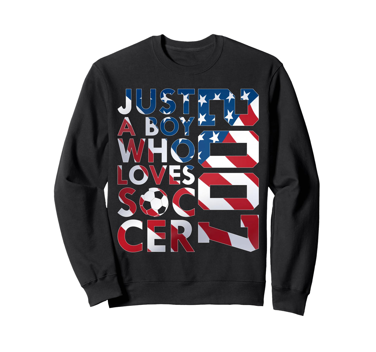 2007 Just Who Loves Soccer 19Th Sweatshirt - Graphic Print for Adults - T-Shirt, Sweatshirt, Hoodie