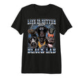 Black Labrador 90S Lab Mom Dad T-Shirt - Streetwear Style for Adults - T-Shirt, Sweatshirt, Hoodie