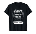 Soccer Coach Voice Yelling Football T-Shirt - Custom Art Print Unisex - T-Shirt, Sweatshirt, Hoodie