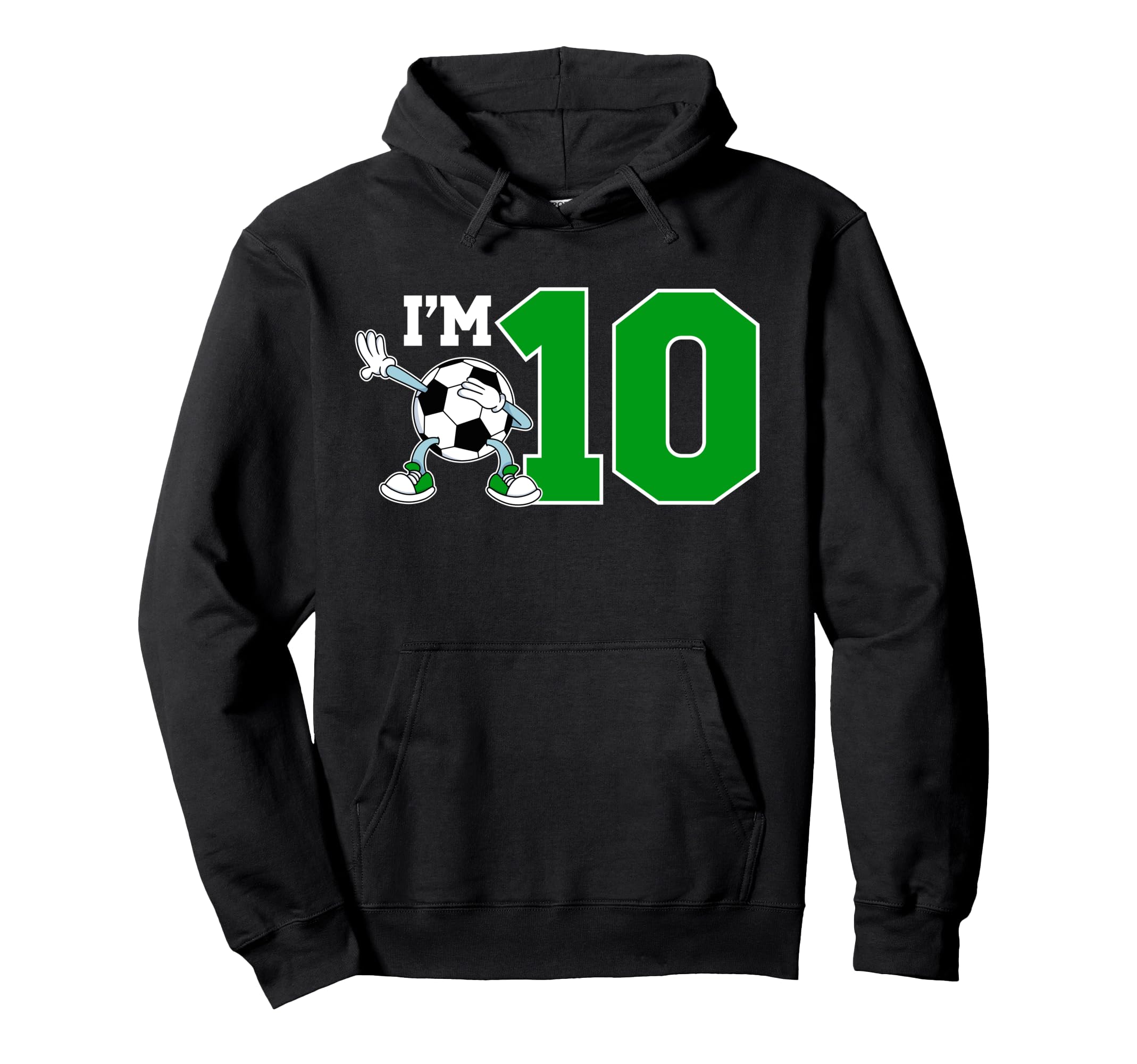 10Th Soccer Birthday Party Ten Year Hoodie - Streetwear Style Men Women - T-Shirt, Sweatshirt, Hoodie