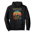 1976 Sunset Mountain 50Th Birthday Hoodie - Fun Novelty Design Unisex - T-Shirt, Sweatshirt, Hoodie