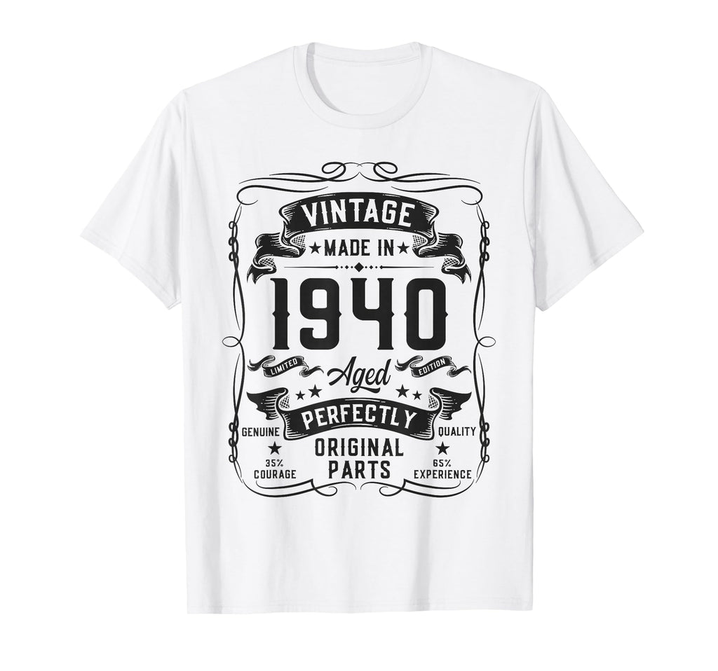 1940 86Yr 86Th Birthday Gifts 86 Years T-Shirt - Streetwear Style Unisex - T-Shirt, Sweatshirt, Hoodie