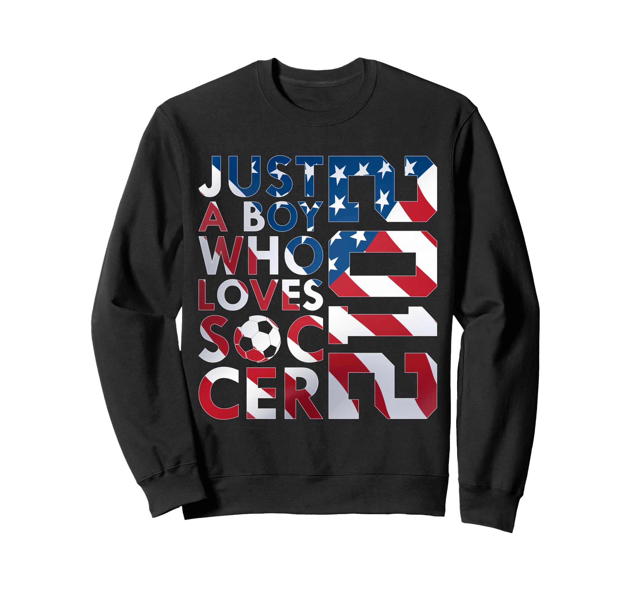 2012 Just Who Loves Soccer 14Th Sweatshirt - Minimalist Print Unisex - T-Shirt, Sweatshirt, Hoodie