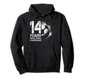 14Th Birthday Soccer Player Football 14 Hoodie - Unique Graphic Men Women - T-Shirt, Sweatshirt, Hoodie