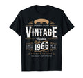 1966 Label 60Th Birthday Gift 60 Year T-Shirt - Fun Novelty Design Unisex - T-Shirt, Sweatshirt, Hoodie