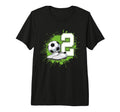2 Soccer Birthday Gift Soccer Fan T-Shirt - Trendy Graphic for Adults - T-Shirt, Sweatshirt, Hoodie