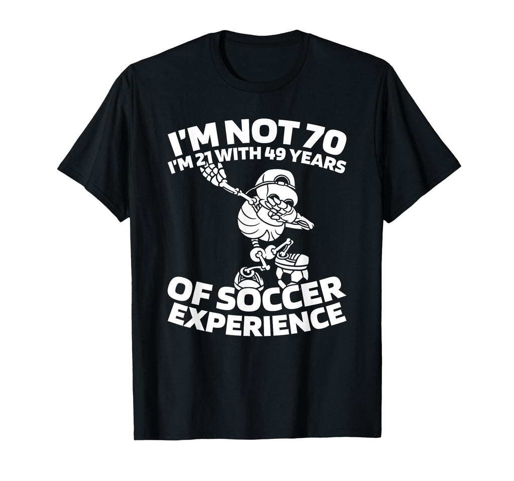 70 Years Old Team Player Sports T-Shirt - Custom Art Print for Adults - T-Shirt, Sweatshirt, Hoodie