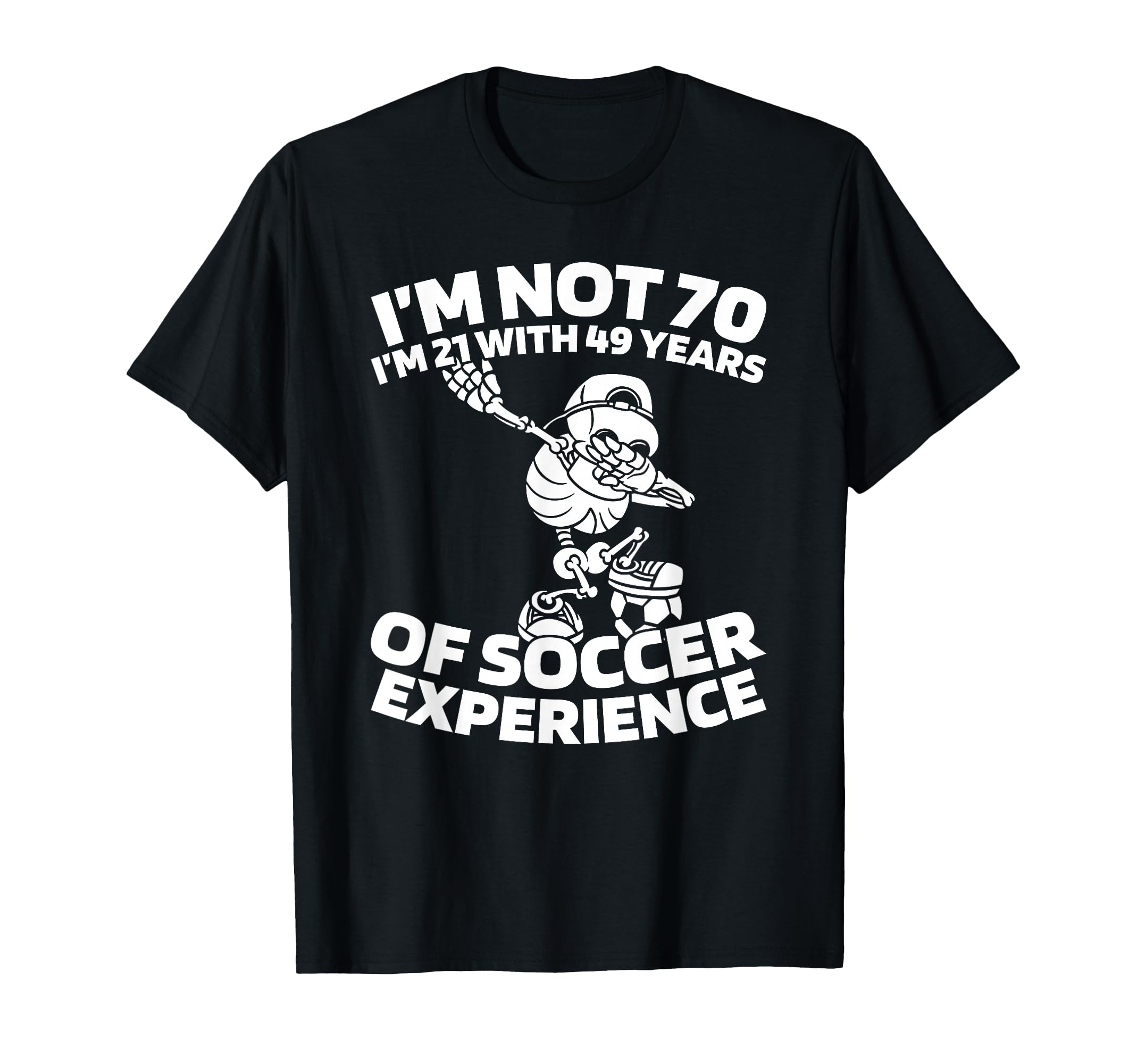 70 Years Old Team Player Sports T-Shirt - Custom Art Print for Adults - T-Shirt, Sweatshirt, Hoodie