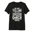 This Is My Soccer Coach Voice Soccer T-Shirt - Aesthetic Graphic Men Women - T-Shirt, Sweatshirt, Hoodie