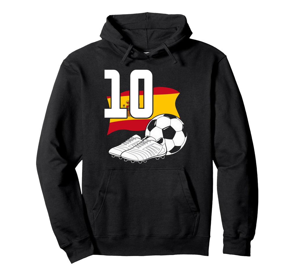 10 Soccer Birthday Gift Soccer Fan Sports Hoodie - Custom Art Print Unisex - T-Shirt, Sweatshirt, Hoodie