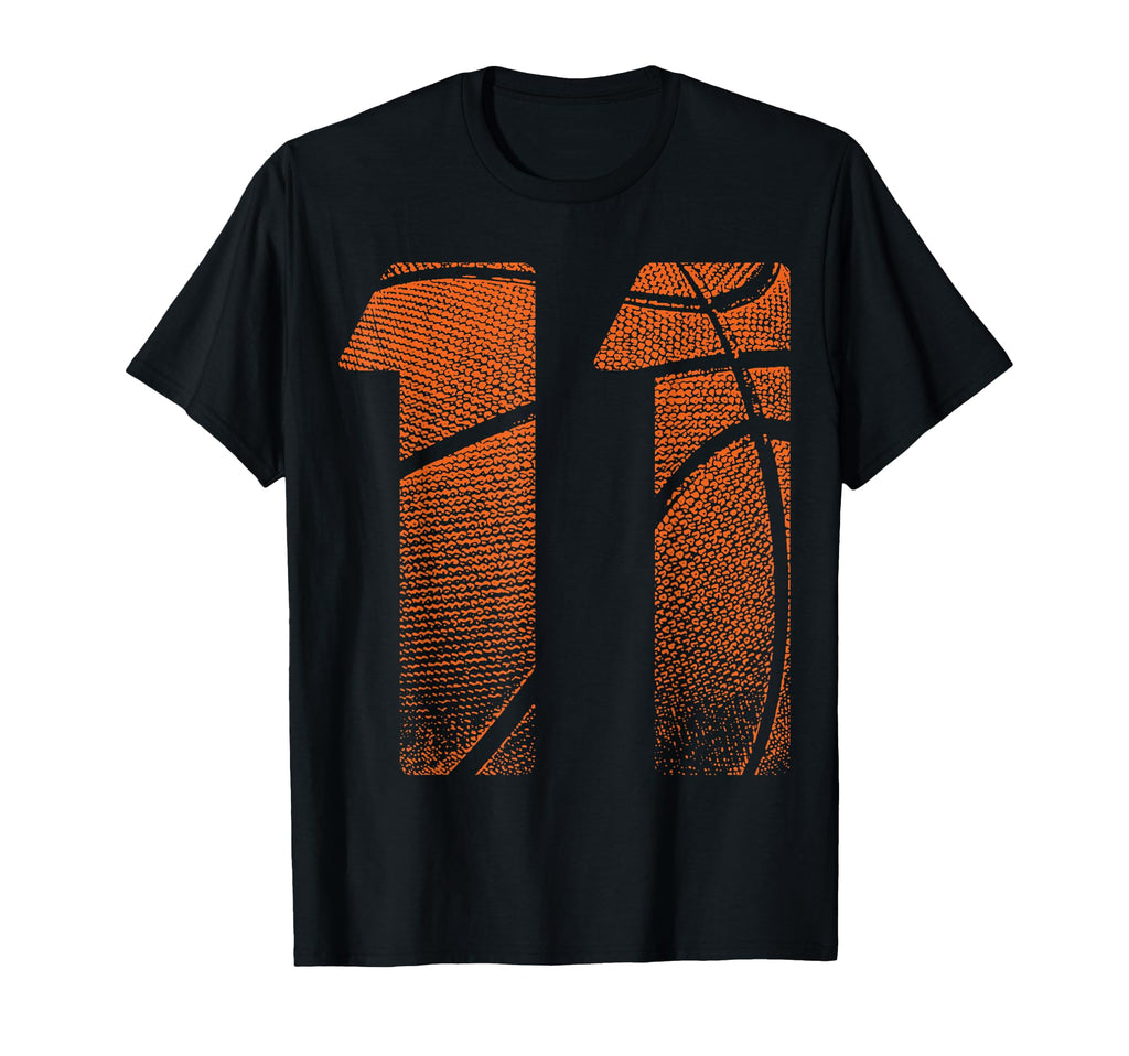 11Th Birthday Basketball Player T-Shirt - Custom Art Print for Adults - T-Shirt, Sweatshirt, Hoodie