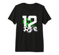 12Th Birthday Soccer Player Football T-Shirt - Unique Graphic for Adults - T-Shirt, Sweatshirt, Hoodie