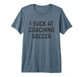 Funny Soccer Coach Tri Blend T-Shirt - Graphic Print for Adults - T-Shirt, Sweatshirt, Hoodie