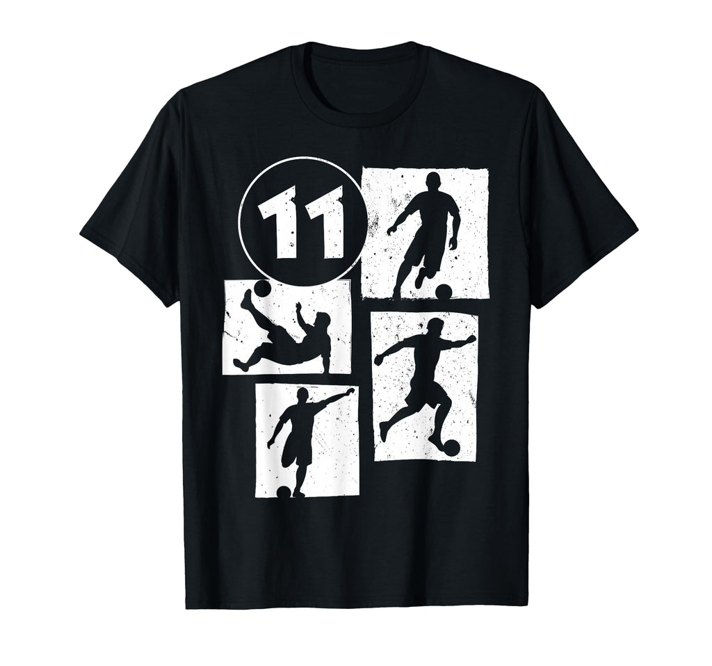 11Th Birthday Soccer Player Football T-Shirt - Streetwear Style for Adults - T-Shirt, Sweatshirt, Hoodie