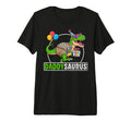 Daddysaurus T Rex Dinosaur Dad Saurus T-Shirt - Trendy Graphic Men Women - T-Shirt, Sweatshirt, Hoodie