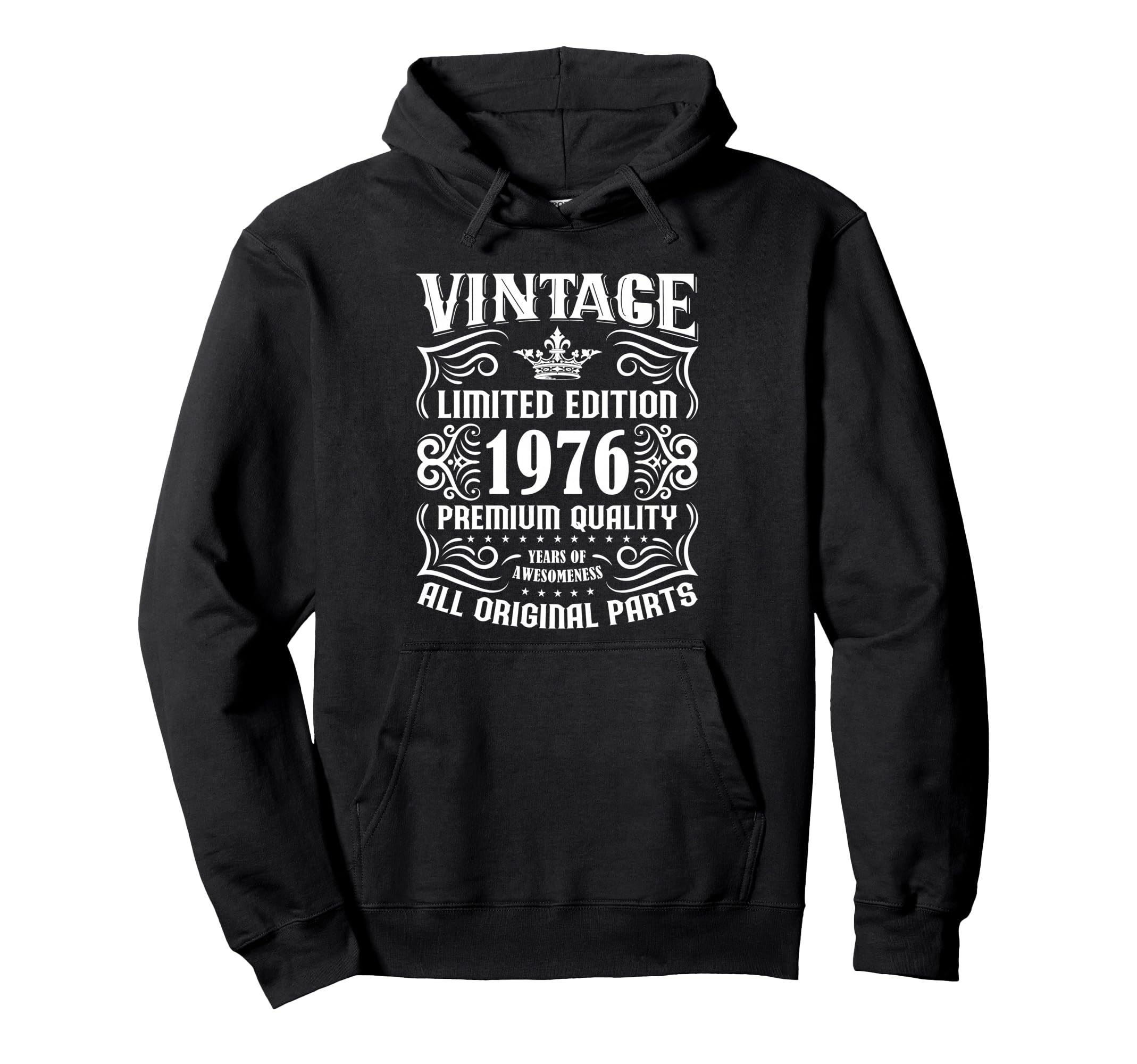 1976 T Shirts Funny 50Th Birthday Hoodie - Fun Novelty Design Unisex - T-Shirt, Sweatshirt, Hoodie