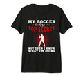 Mens My Soccer Strategy Is Secret T-Shirt - Novelty Apparel Men Women - T-Shirt, Sweatshirt, Hoodie