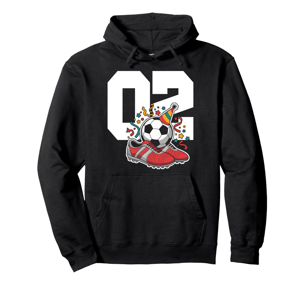2 Soccer Birthday Gift Soccer Fan Sports Hoodie - Streetwear Style Unisex - T-Shirt, Sweatshirt, Hoodie