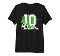 10Th Birthday Soccer 10 Year Old T-Shirt - Trendy Graphic for Adults - T-Shirt, Sweatshirt, Hoodie