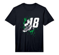 18Th Birthday Soccer Player Football 18 T-Shirt - Aesthetic Graphic Unisex - T-Shirt, Sweatshirt, Hoodie