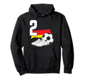 2 Soccer Birthday Gift Soccer Fan Hoodie - Casual Everyday Wear Unisex - T-Shirt, Sweatshirt, Hoodie