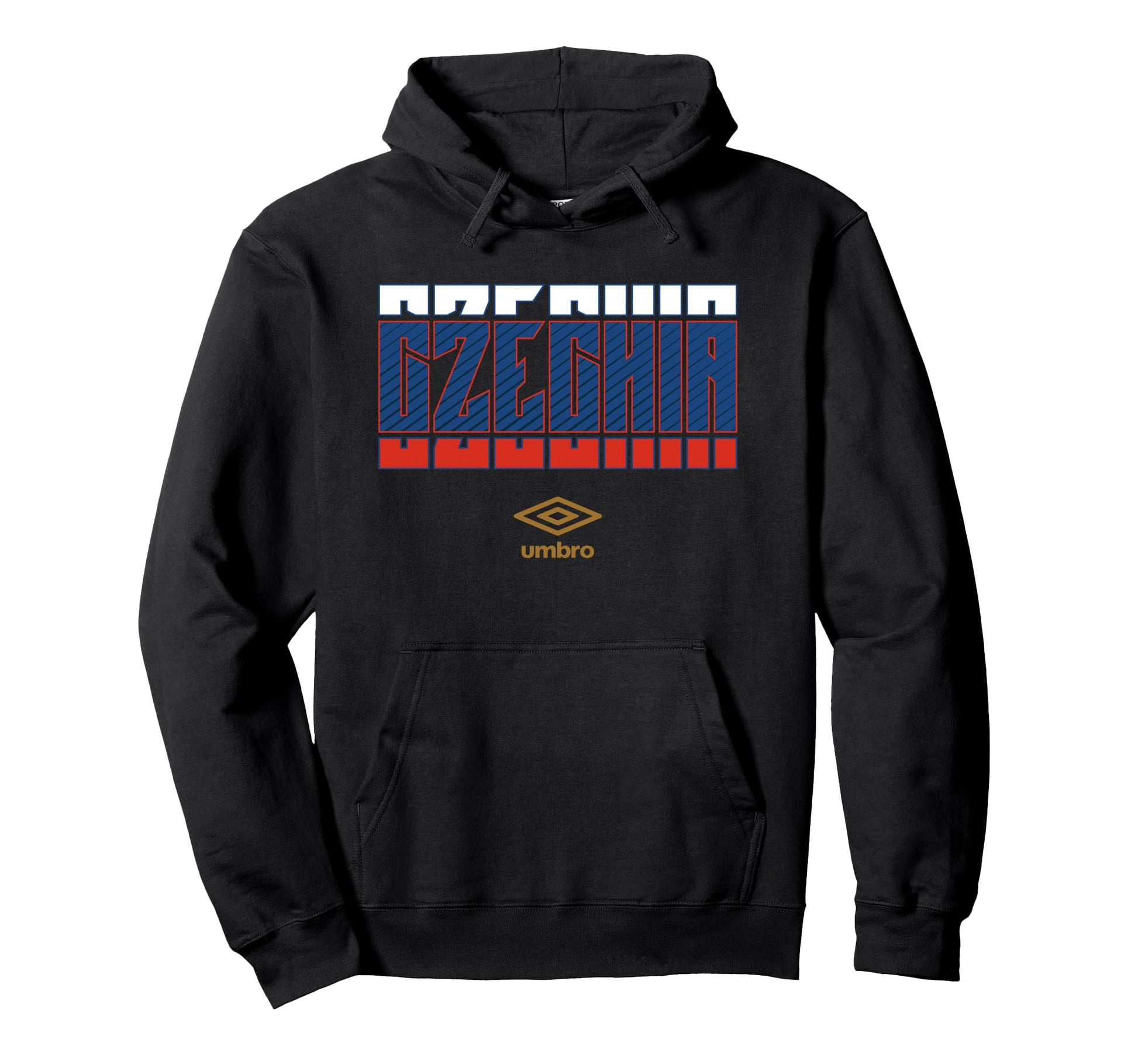 Umbro International Soccer Czechia Hoodie - Streetwear Style Men Women - T-Shirt, Sweatshirt, Hoodie