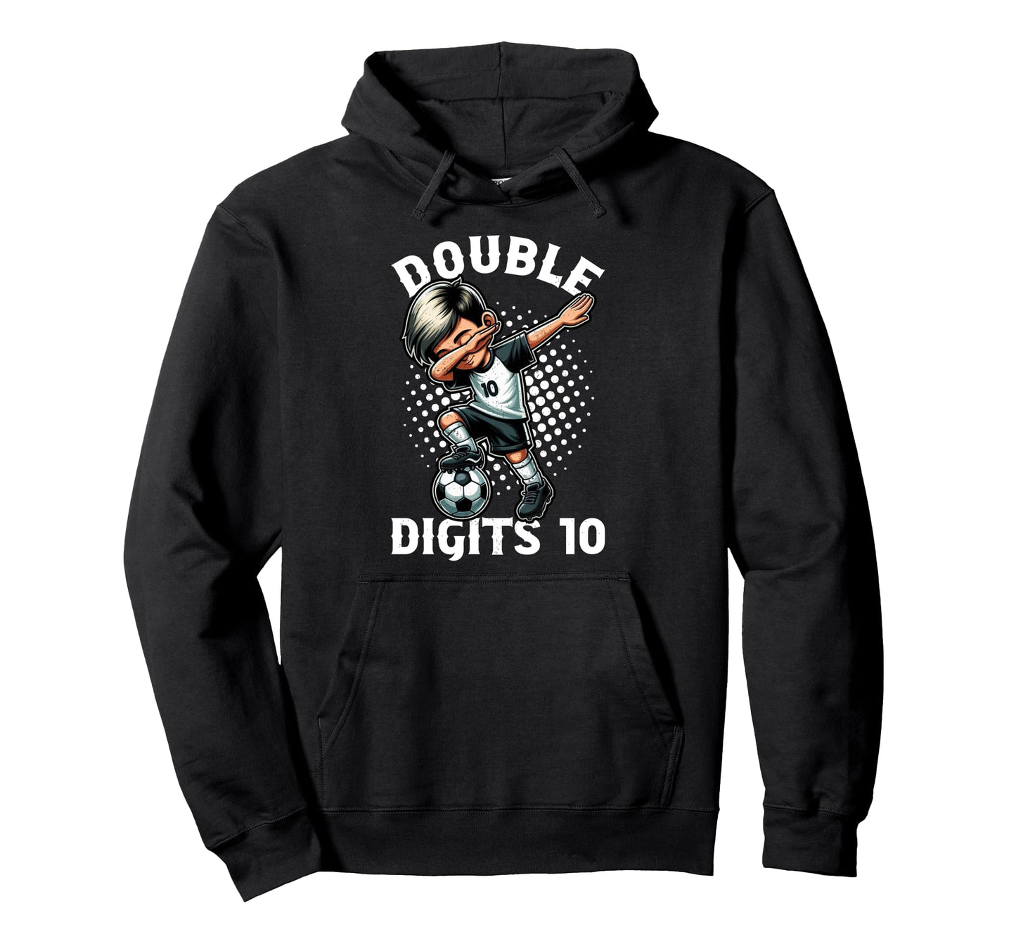 Double Digits Birthday Dabbing 10 Hoodie - Fun Novelty Design Unisex - T-Shirt, Sweatshirt, Hoodie