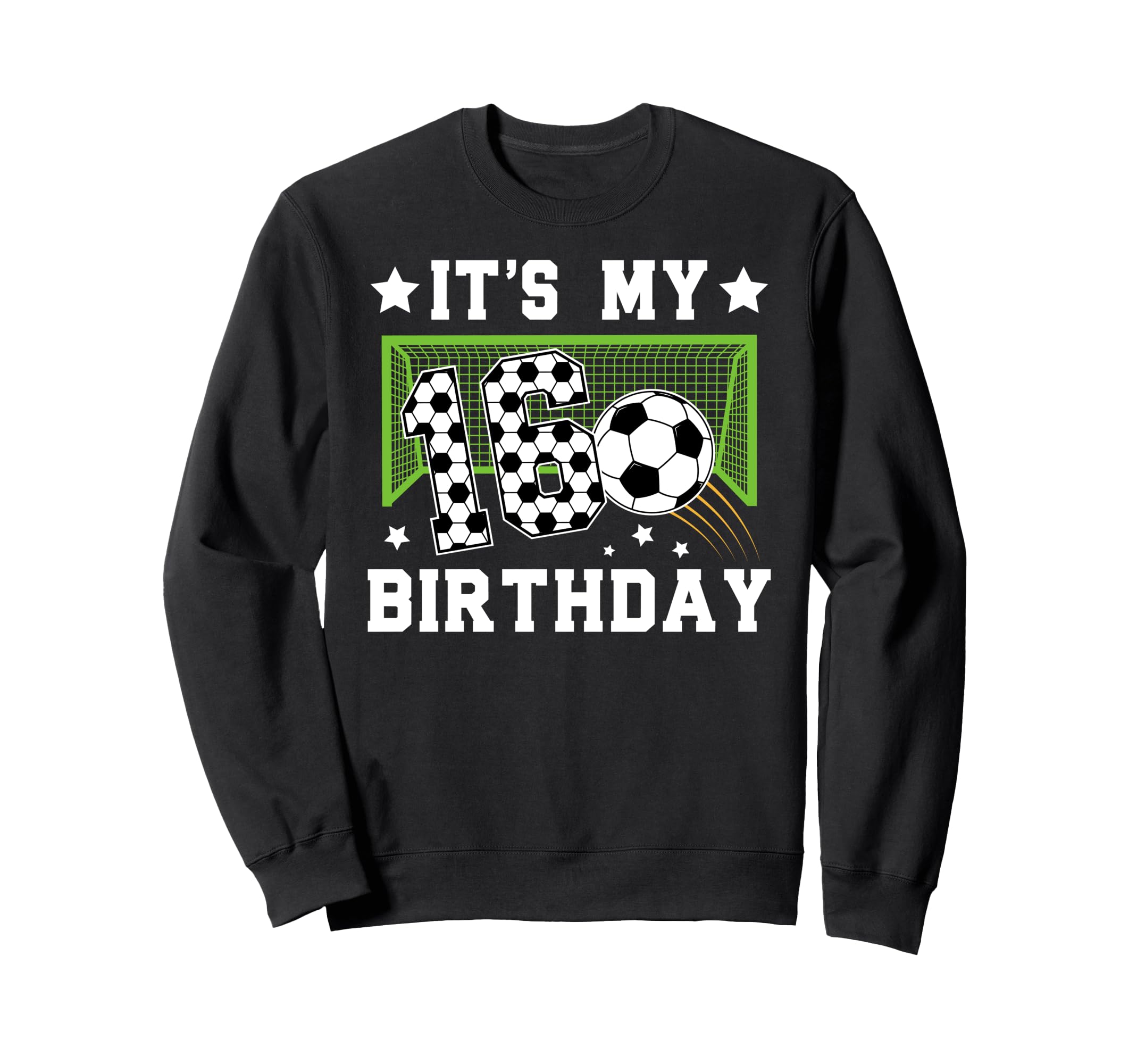 16Th Birthday Soccer 16 Year Old Sweatshirt - Minimalist Print Men Women - T-Shirt, Sweatshirt, Hoodie