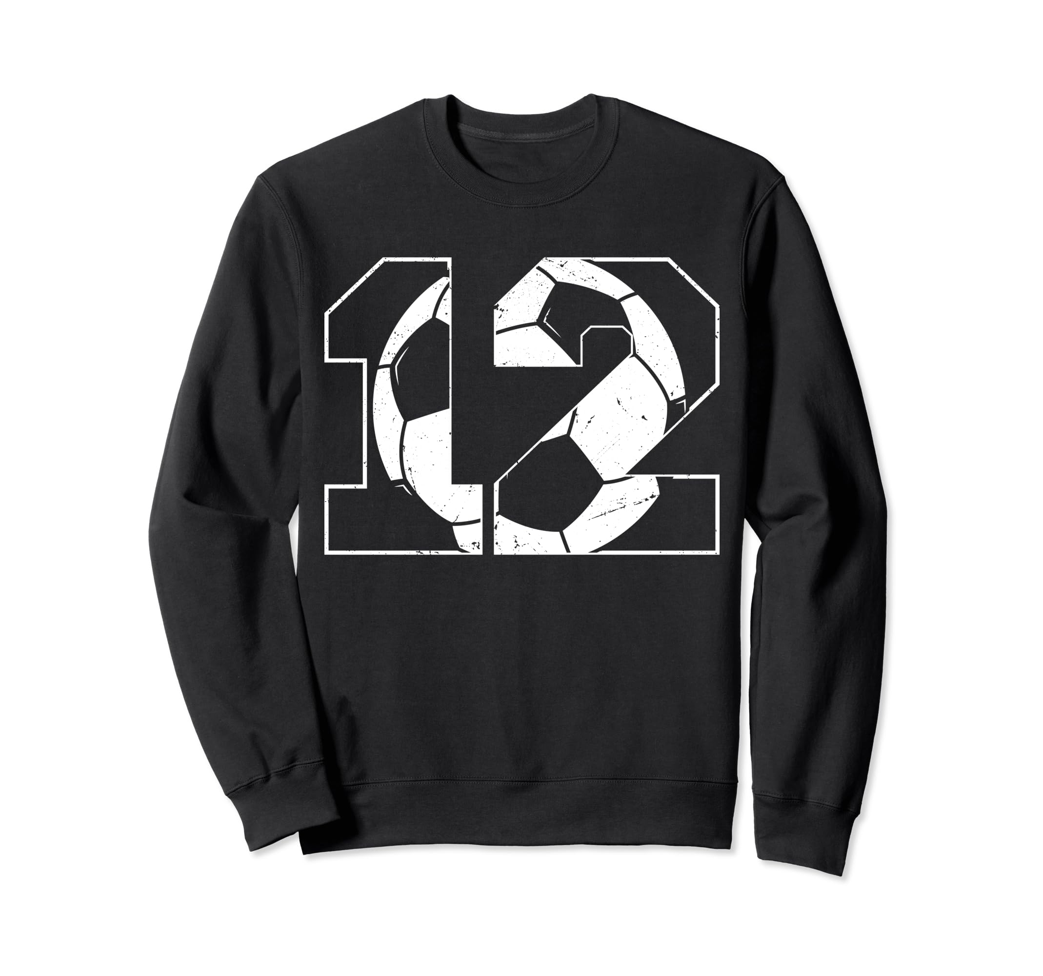 12Th Birthday Soccer Player Sweatshirt - Casual Everyday Wear Men Women - T-Shirt, Sweatshirt, Hoodie