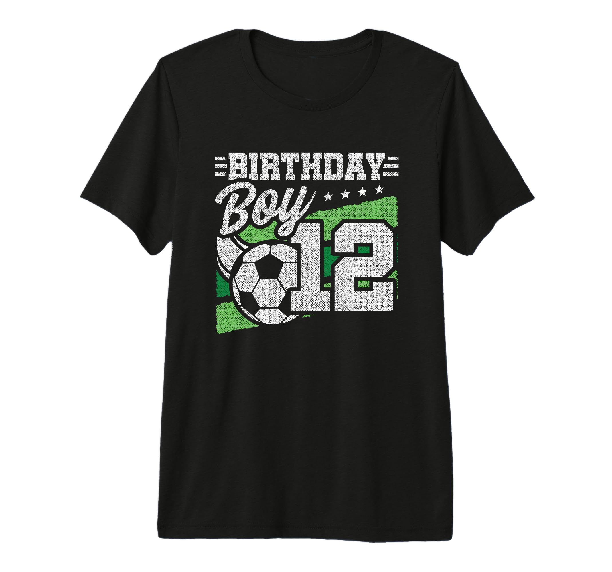 12 Year Old Soccer Birthday 12Th T-Shirt - Minimalist Print for Adults - T-Shirt, Sweatshirt, Hoodie